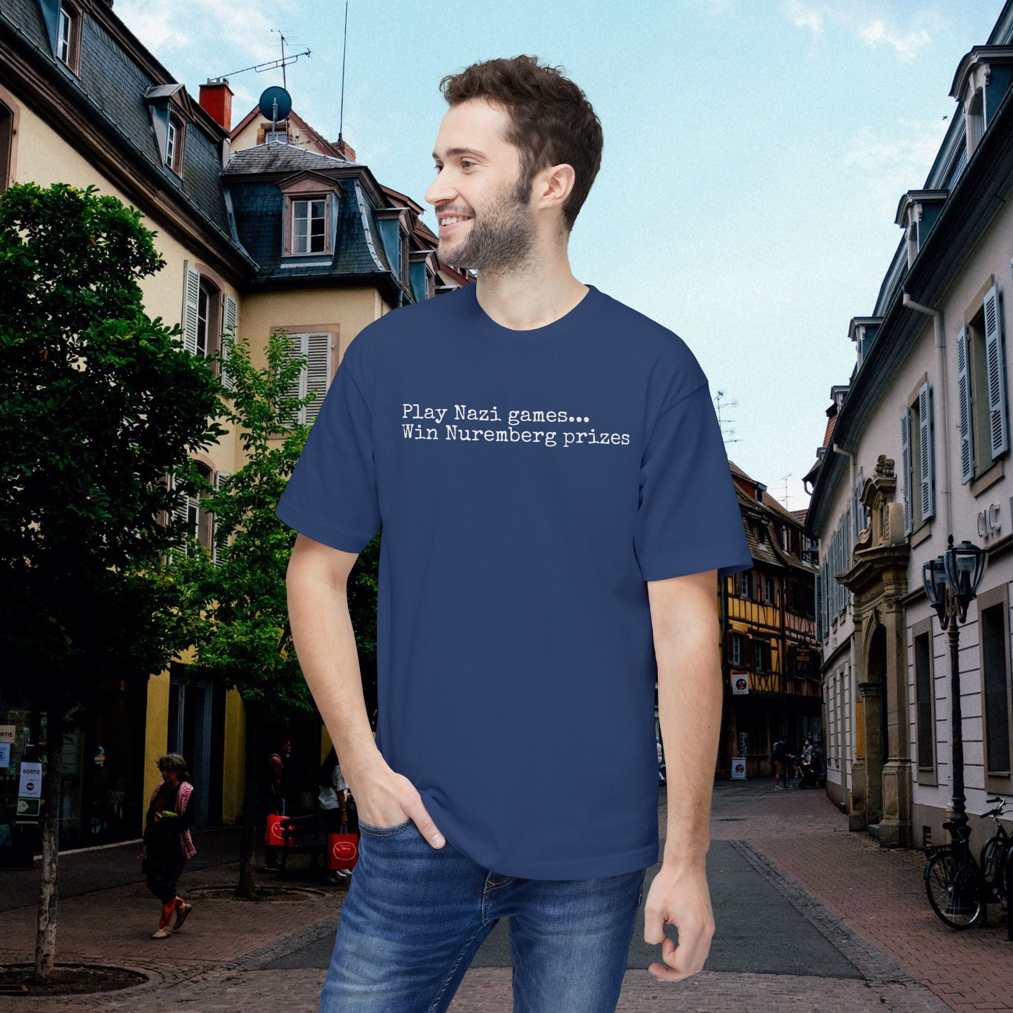 "Nuremberg Prizes" Tee | Made in USA | Casey the American