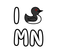 I Loon MN Graphic Pack - Little Looney | DIGITAL DOWNLOAD | Casey the American